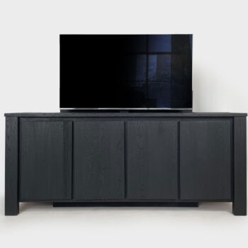 tv lift dressoir zwart 55 inch